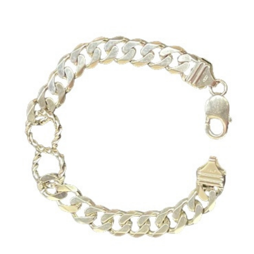 Mens silver bracelet price 2025 in grt