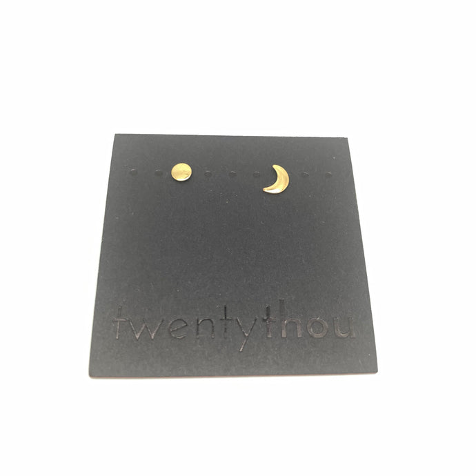 You're My Sun & Moon Studs