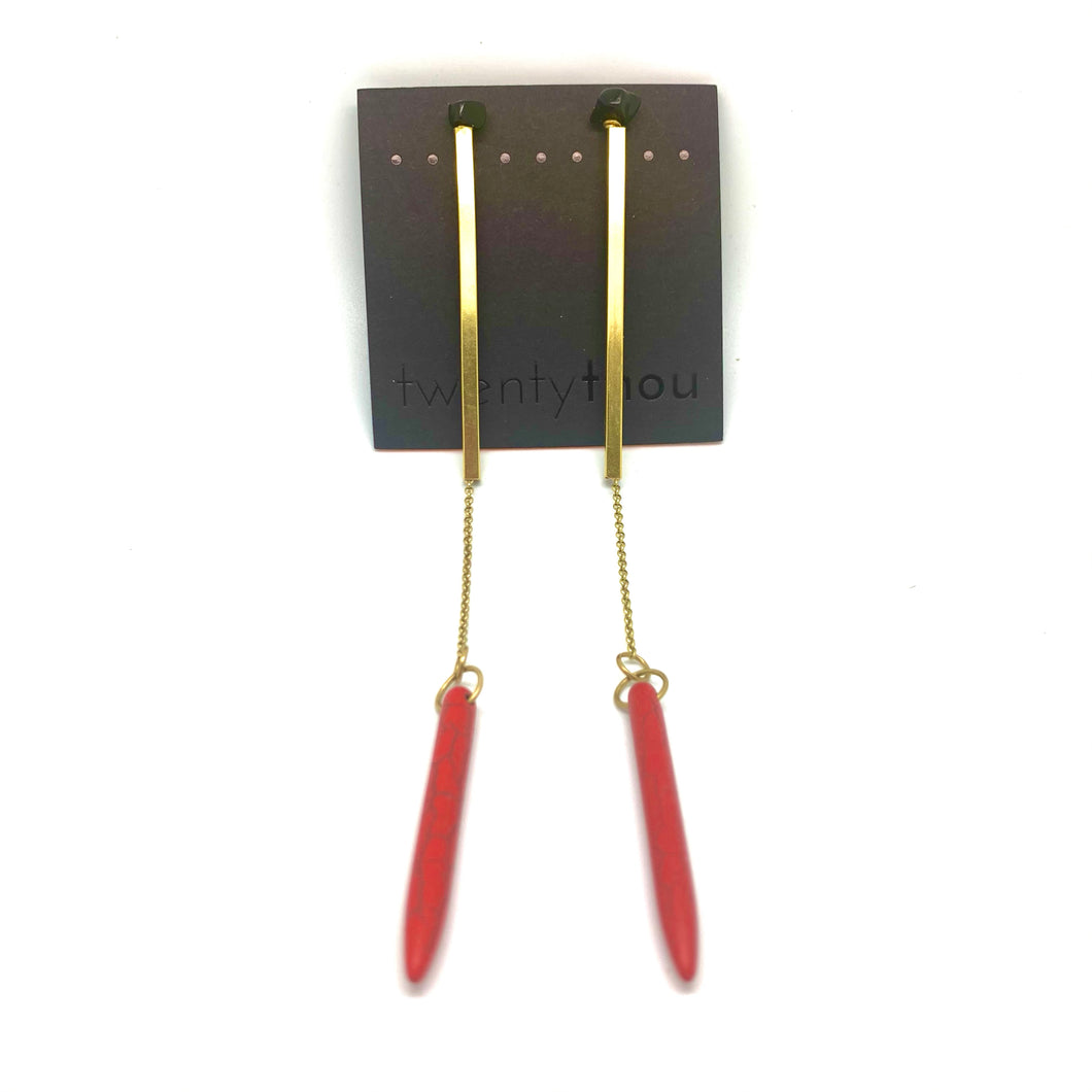 Topped Off Earrings