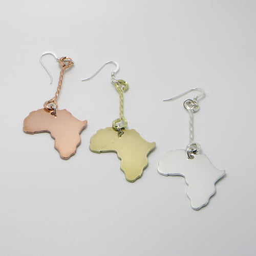 Africa On The Line Earrings