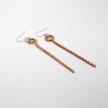 Load image into Gallery viewer, Twisted Stick Dangle Earrings