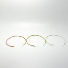 Load image into Gallery viewer, Large Twisted Hoop Earrings
