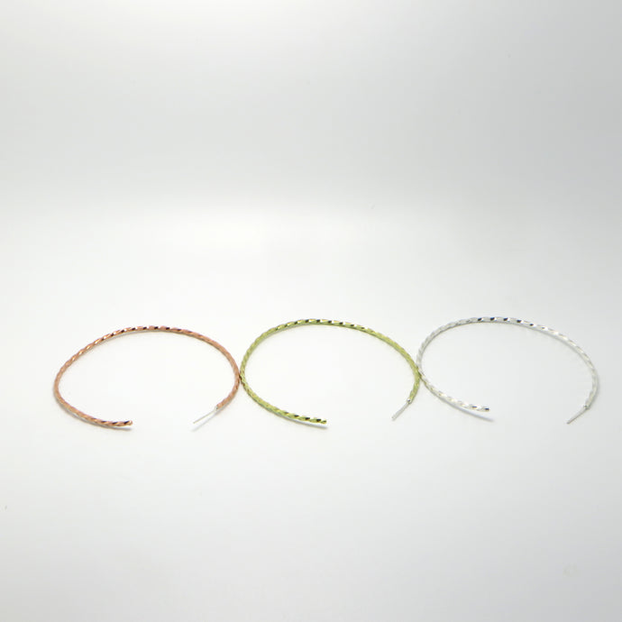 Large Twisted Hoop Earrings