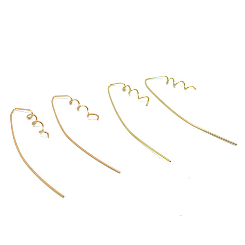Spiral Threader Earrings