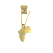 Load image into Gallery viewer, Vintage Laundry Pin w/Africa Dangle Pin.