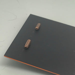 Copper capsule studs